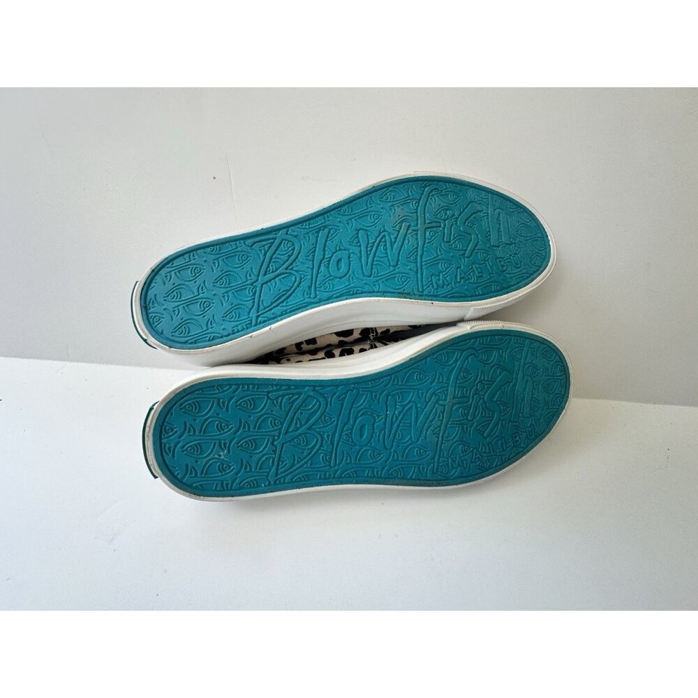 NWOT Blowfish Fashion Sneakers Slip Ons. Leopard Animal Print. Canvas. Sz 6.5 - Picture 6 of 6